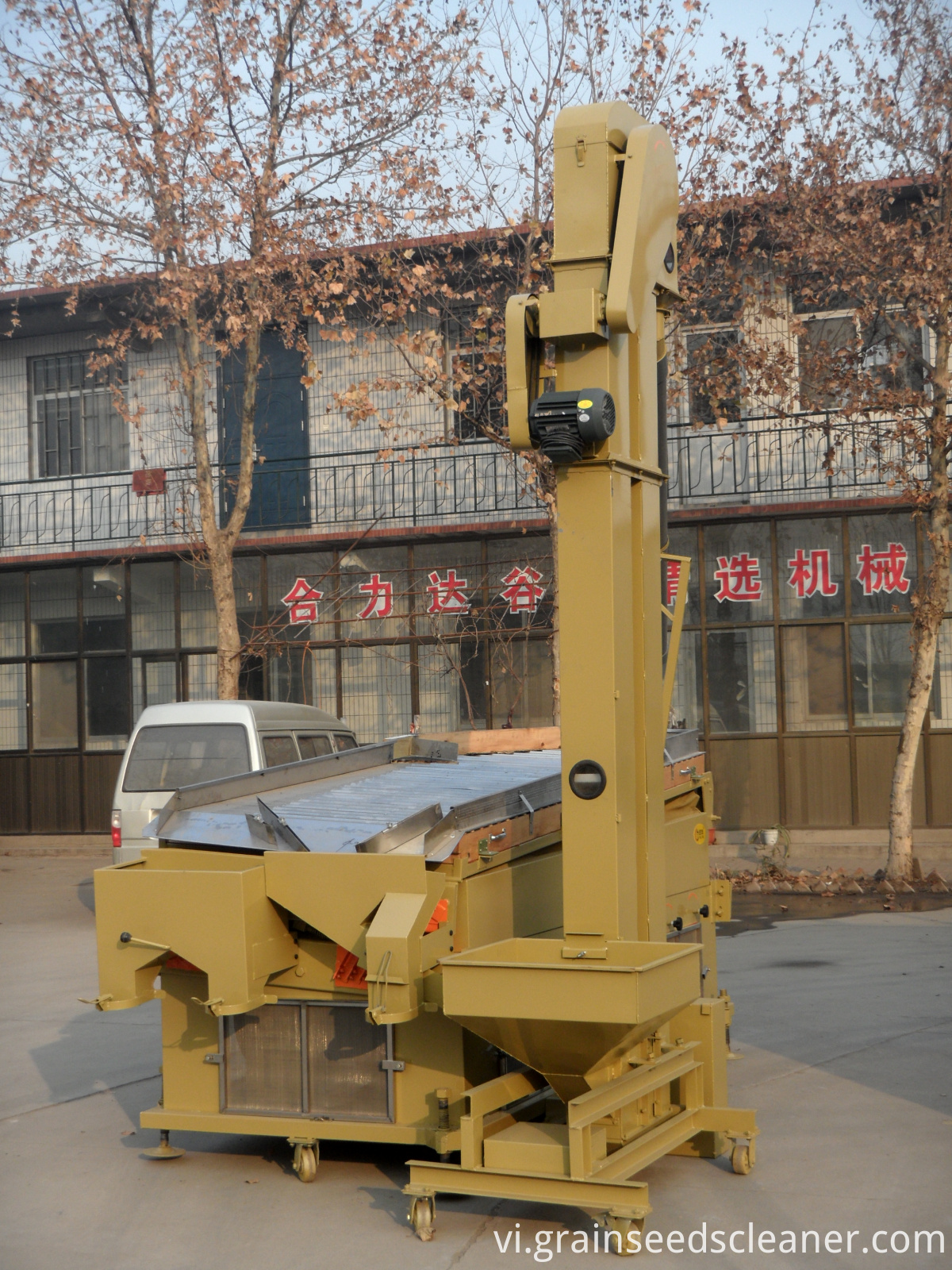 máy phân tách lực cacao hạt cà phê cocoa beans gravity separator